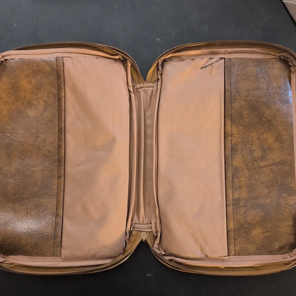 Brown Vinyl Bible Cover